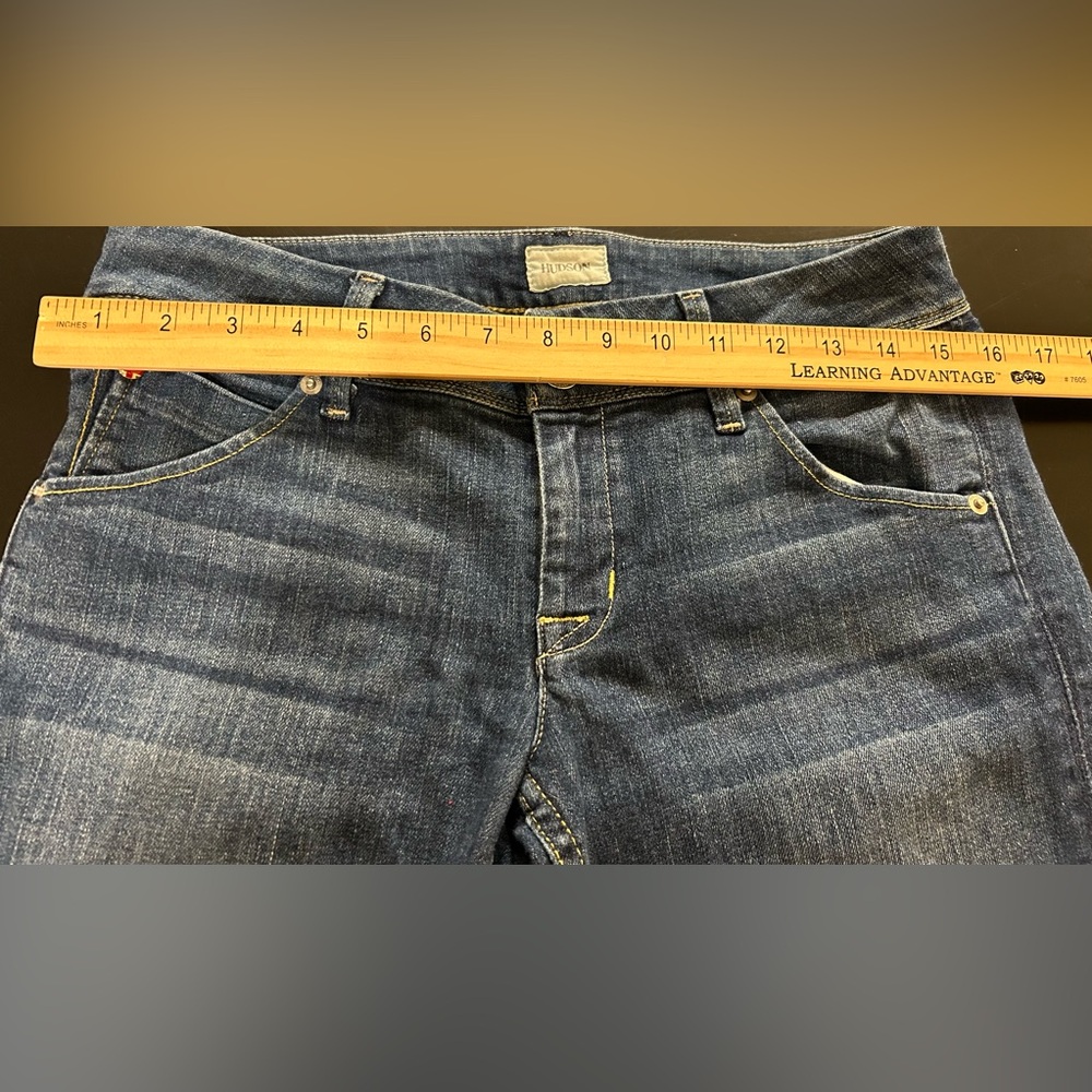 Hudson Collin Flap Skinny Jeans Size 27 - Picture 7 of 10